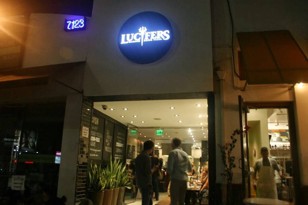 Lucifers Pizza | restaurant | 7123 Melrose Ave, Los Angeles, CA 90046, USA | 3239068603 OR +1 323-906-8603