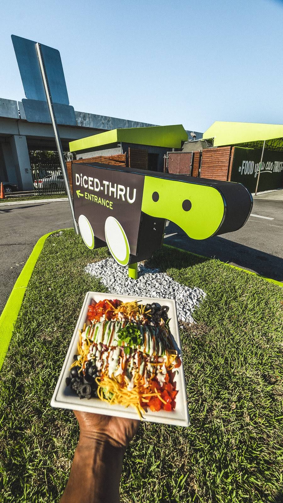 Diced Drive Thru | restaurant | 9060 S Dixie Hwy, Miami, FL 33156, USA | 3055310766 OR +1 305-531-0766