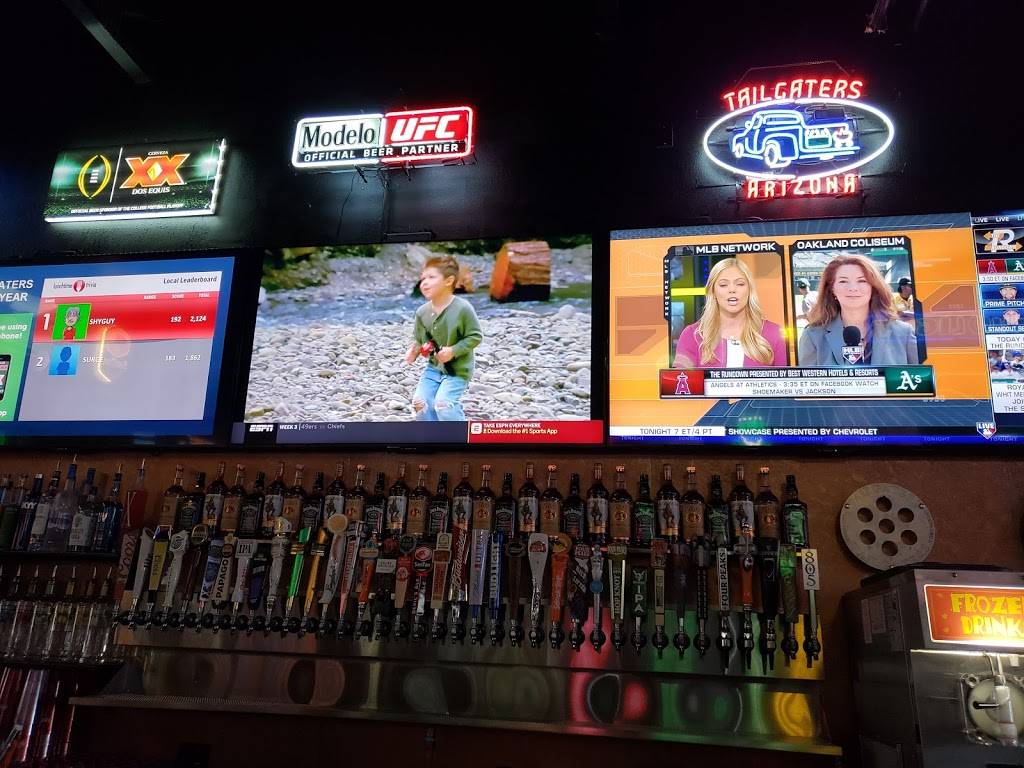 Tailgaters Goodyear | restaurant | 530 N Estrella Pkwy, Goodyear, AZ 85338, USA | 6235336888 OR +1 623-533-6888