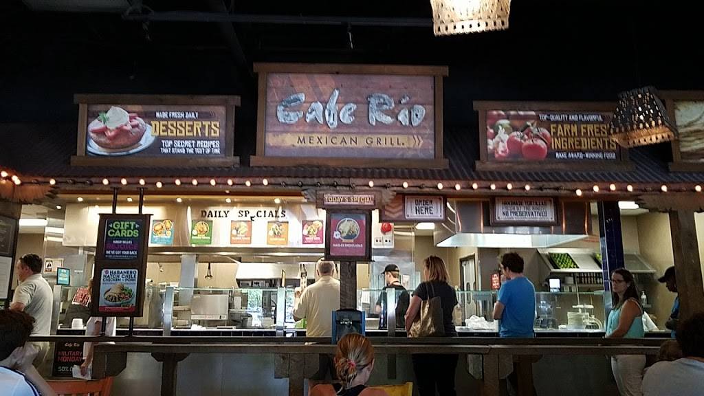 Cafe Rio Mexican Grill | restaurant | 6003 Burke Centre Pkwy, Burke, VA 22015, USA | 5715222200 OR +1 571-522-2200