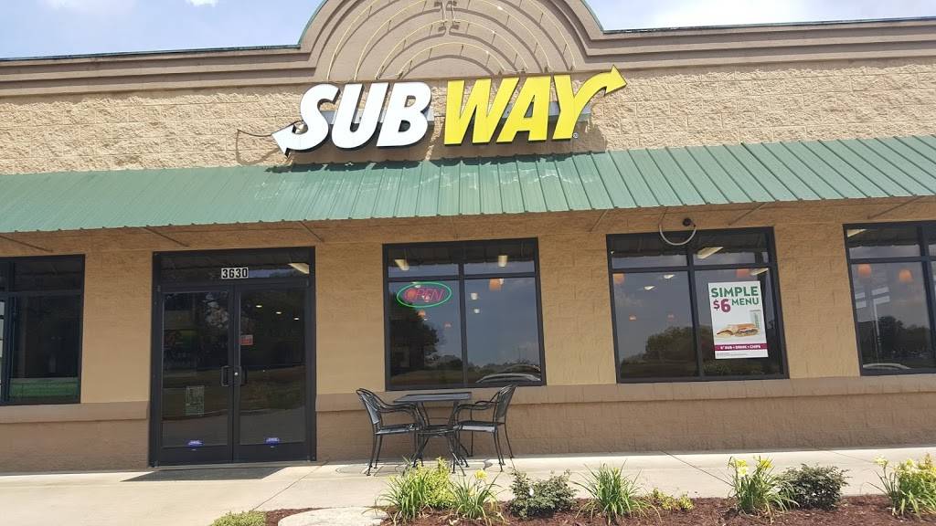 Subway | restaurant | 3630 SC-81, Anderson, SC 29621, USA | 8642226766 OR +1 864-222-6766
