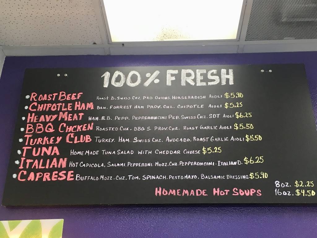 100% FRESH SUBS & SALADS | restaurant | 11401 E Carson St #J, Lakewood, CA 90715, USA | 5627864364 OR +1 562-786-4364