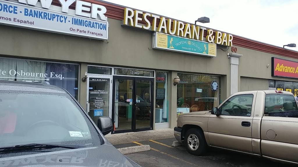 Tropical Delicacy | restaurant | 80 NY-59, Spring Valley, NY 10977, USA | 8455174008 OR +1 845-517-4008
