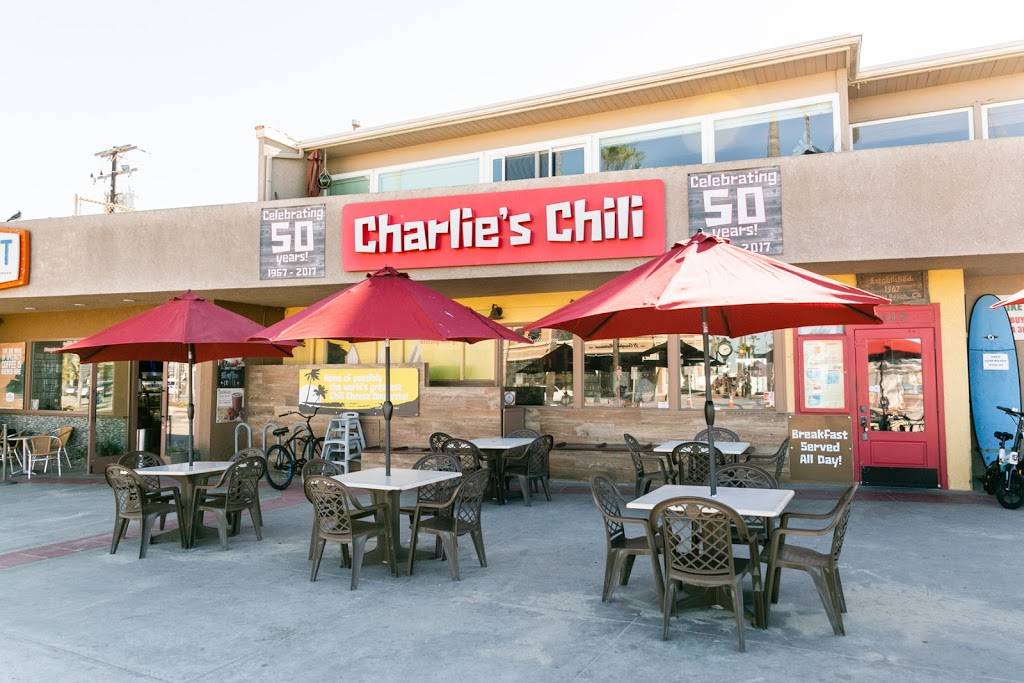 Charlies Chili Restaurant | cafe | 102 Mc Fadden Pl, Newport Beach, CA 92663, USA | 9496757991 OR +1 949-675-7991