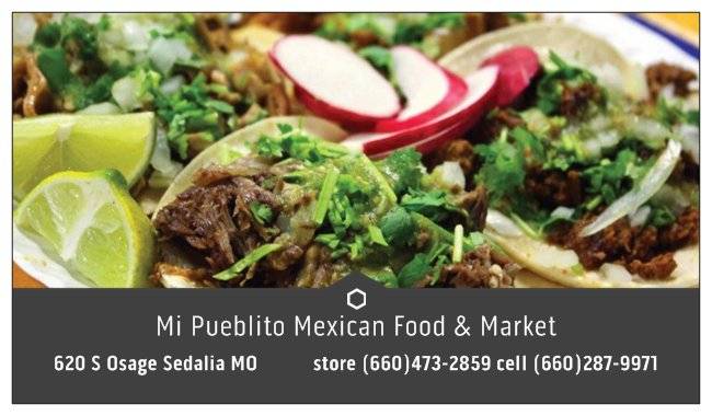Mi Pueblito Mexican Food and Market | restaurant | 620 S Osage Ave, Sedalia, MO 65301, USA | 6604732859 OR +1 660-473-2859