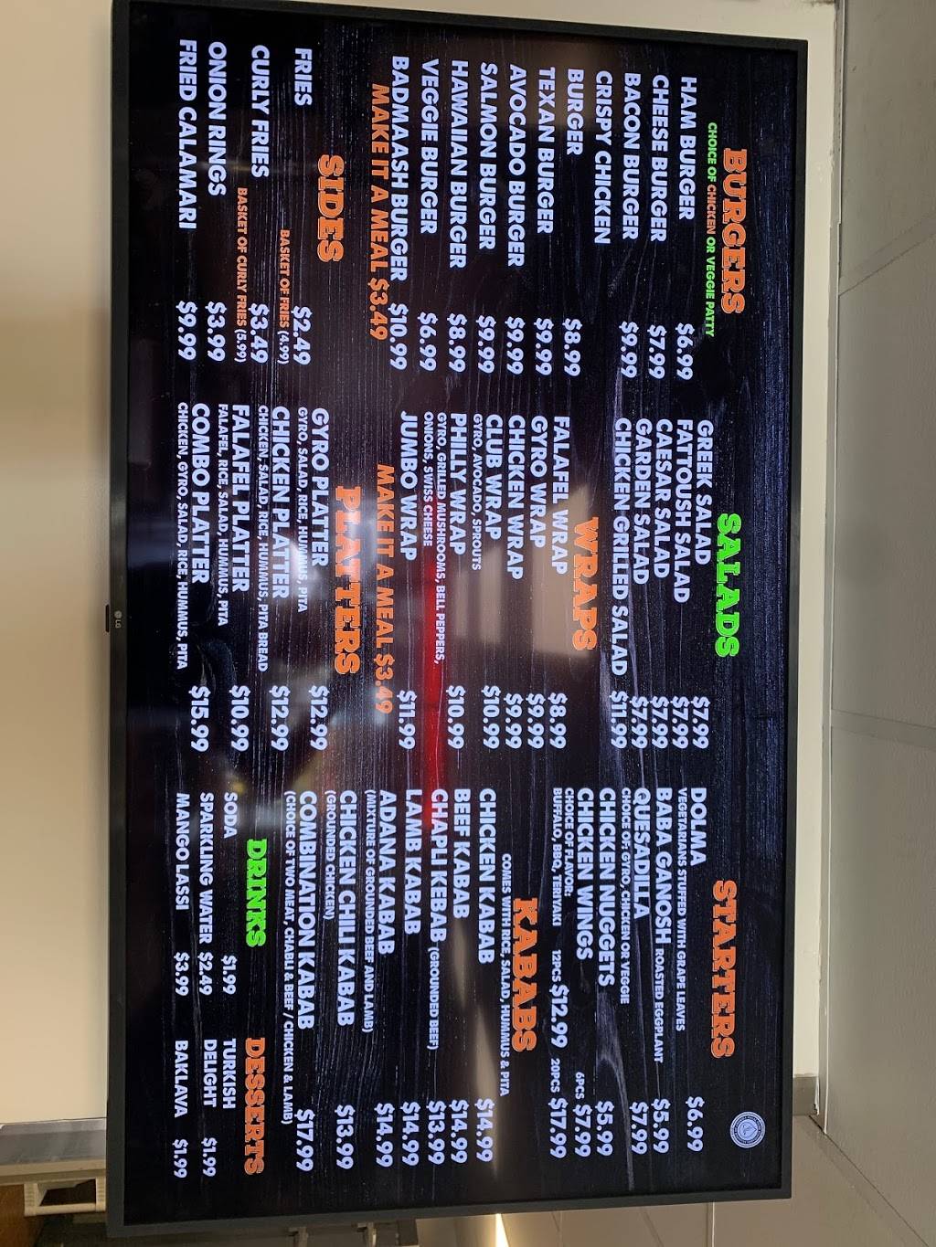 Falafel Flame | restaurant | 2118 Willow Pass Rd Suite# 100C, Concord, CA 94520, USA | 9258495353 OR +1 925-849-5353