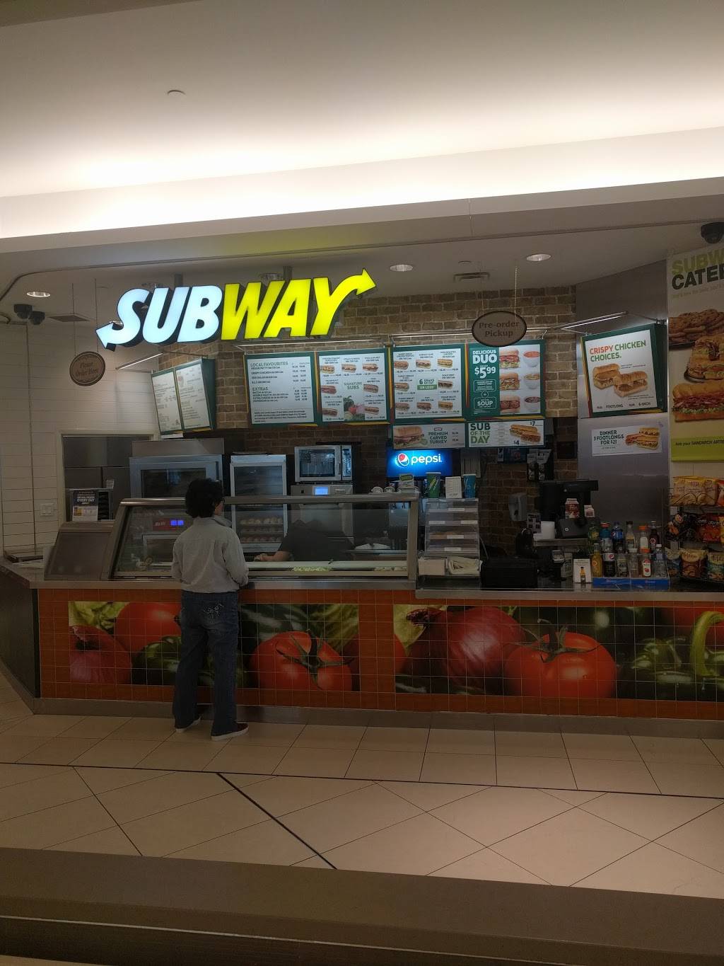 Subway | restaurant | The Promenade Shopping Centre Unit #F114, Thornhill, ON L4J 4P8, Canada | 9055977187 OR +1 905-597-7187