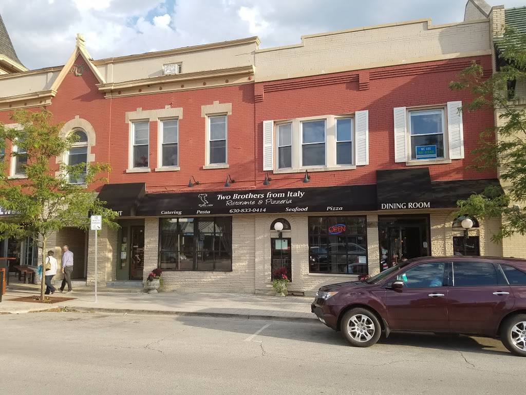 Two Brothers From Italy Restaurant | restaurant | 3322, 128 W Park Ave, Elmhurst, IL 60126, USA | 6308330414 OR +1 630-833-0414