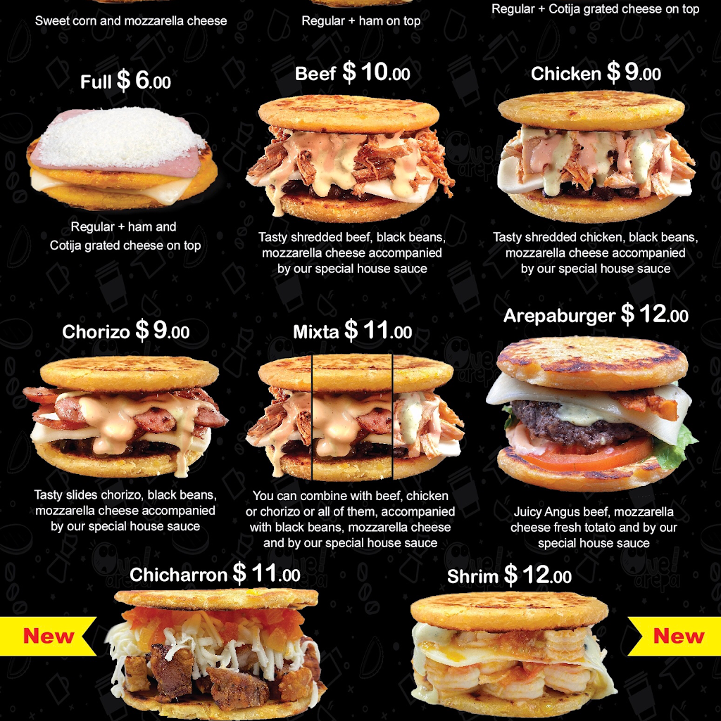 Qué Arepa! | restaurant | 84-28 37th Ave, Queens, NY 11372, USA | 9293656931 OR +1 929-365-6931