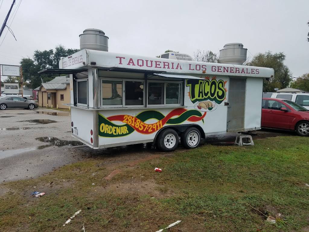 Taqueria Los Generales | restaurant | 12256 Hempstead Rd, Houston, TX 77092, USA | 2818572911 OR +1 281-857-2911
