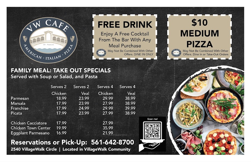 VW Cafe | restaurant | 2540 Village Walk Cir, Wellington, FL 33414, USA | 5616428700 OR +1 561-642-8700