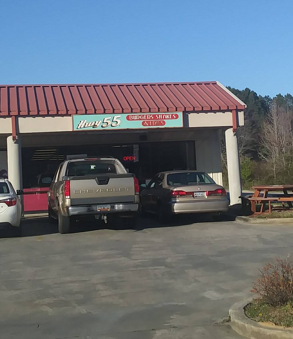 Hwy 55 Burgers Shakes & Fries | restaurant | 683 SC-9 Bypass, Lancaster, SC 29720, USA | 8032857777 OR +1 803-285-7777