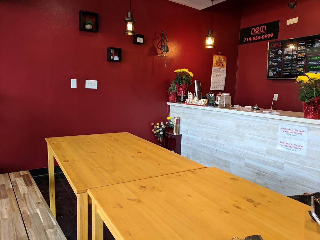 NEM | restaurant | 9792 Westminster Blvd, Garden Grove, CA 92844, USA | 7145340999 OR +1 714-534-0999