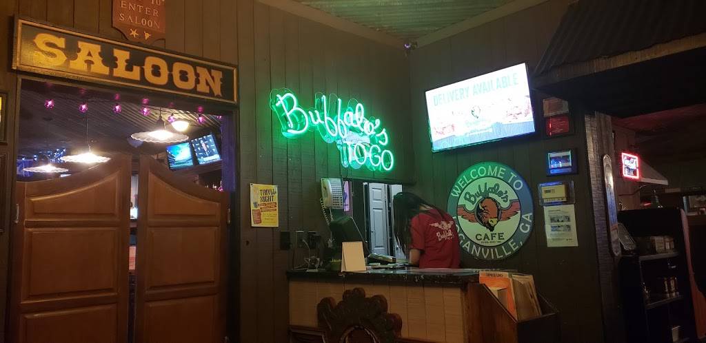 Buffalos | restaurant | 910 Atlanta Hwy #19, Loganville, GA 30052, USA | 7705540606 OR +1 770-554-0606