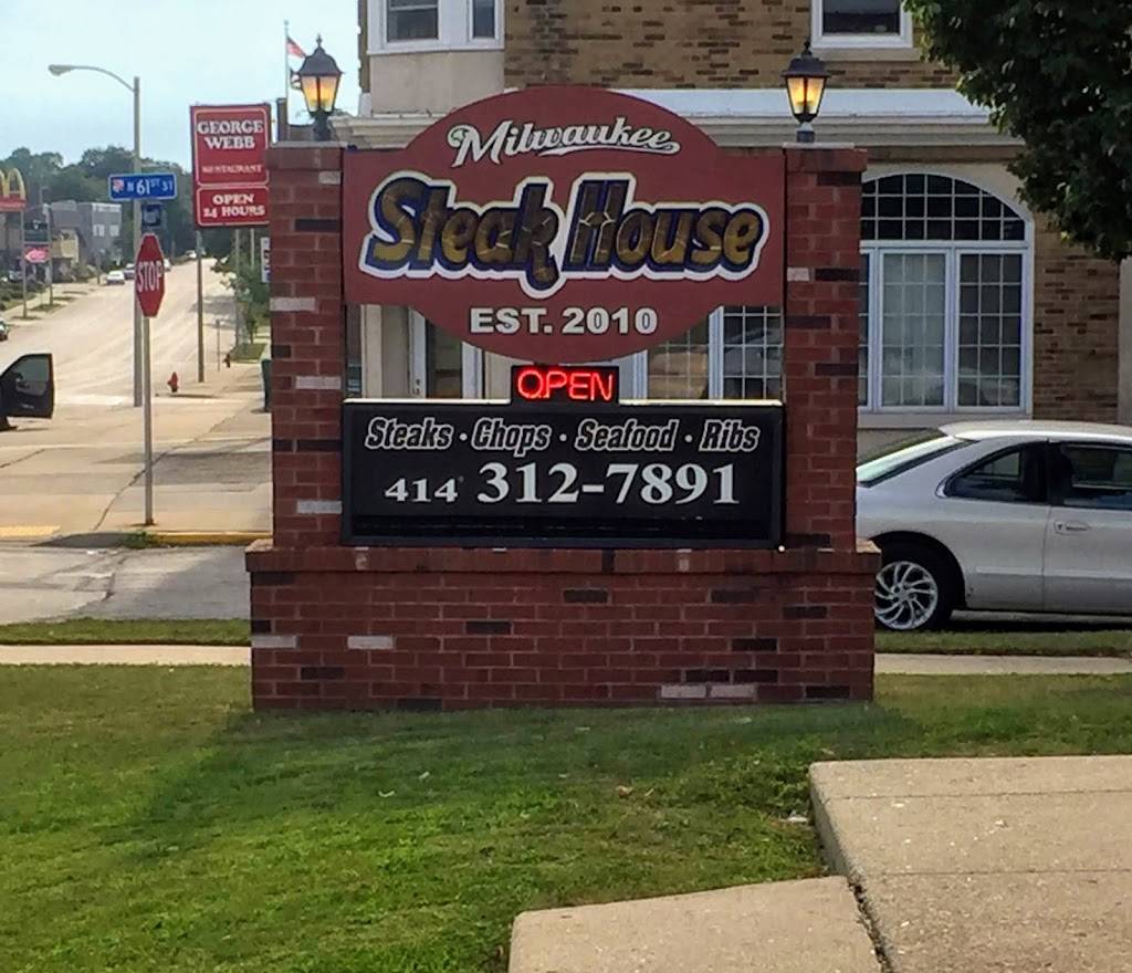 Milwaukee Steakhouse | restaurant | 6024 W Bluemound Rd, Milwaukee, WI 53213, USA | 4143127891 OR +1 414-312-7891
