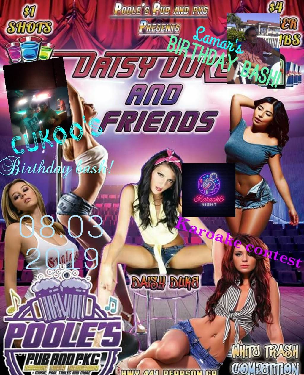 Poole Pub & Package | restaurant | 861 S Main St, Pearson, GA 31642, USA | 9123935262 OR +1 912-393-5262