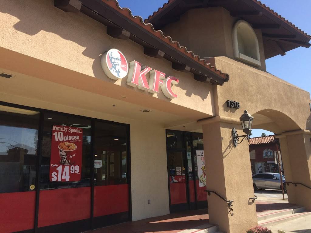 KFC | restaurant | 1318 Huntington Dr, South Pasadena, CA 91030, USA | 3232551800 OR +1 323-255-1800