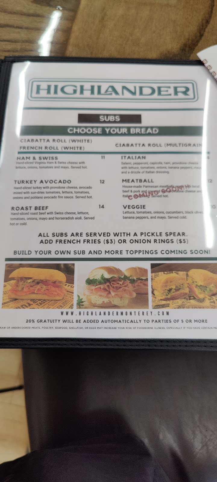 Highlander | restaurant | 27 W Main St, Monterey, VA 24465, USA | 5404681900 OR +1 540-468-1900