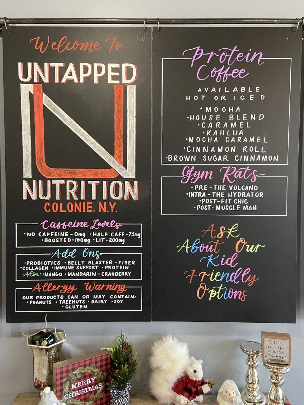 Untapped Nutrition | restaurant | 1814 Central Ave, Albany, NY 12205, USA | 5186086531 OR +1 518-608-6531
