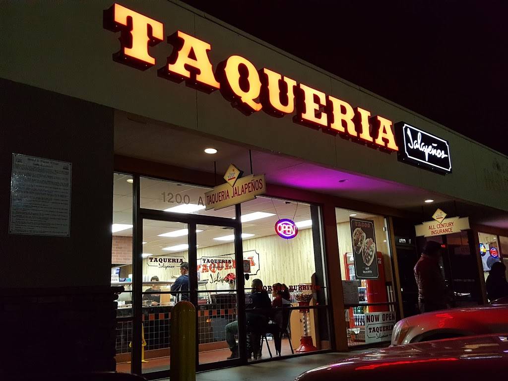 Taqueria Jalapeños | restaurant | 1200 Warner Ave & S Bristol St, Santa Ana, CA 92704, USA | 7145492545 OR +1 714-549-2545