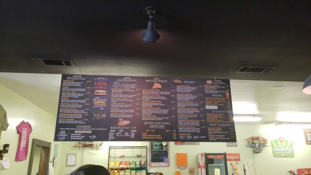 Momma Goldbergs Deli | restaurant | 208 Mountain St NW, Jacksonville, AL 36265, USA | 2563651566 OR +1 256-365-1566