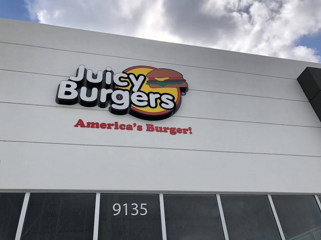 Juicy Burgers | restaurant | 9135 SW 162nd Ave Suite 104, Miami, FL 33196, USA | 8558795842 OR +1 855-879-5842