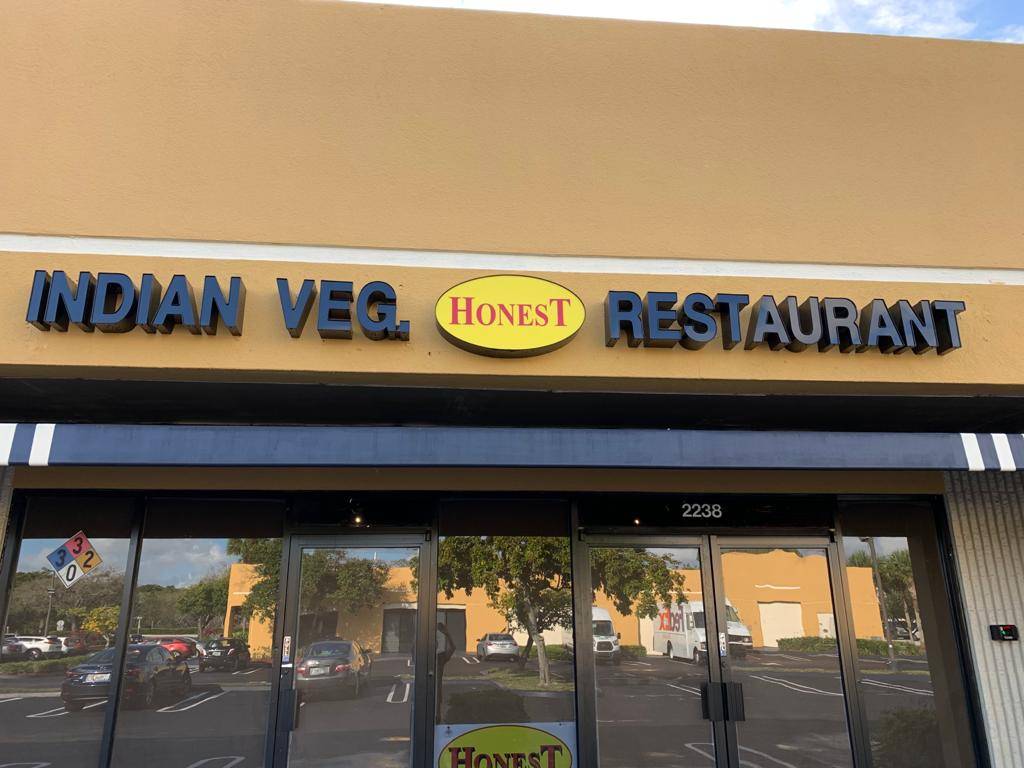 Honest Indian Vegeterian Restaurant | restaurant | 2238 N University Dr, Coral Springs, FL 33071, USA | 9546889422 OR +1 954-688-9422