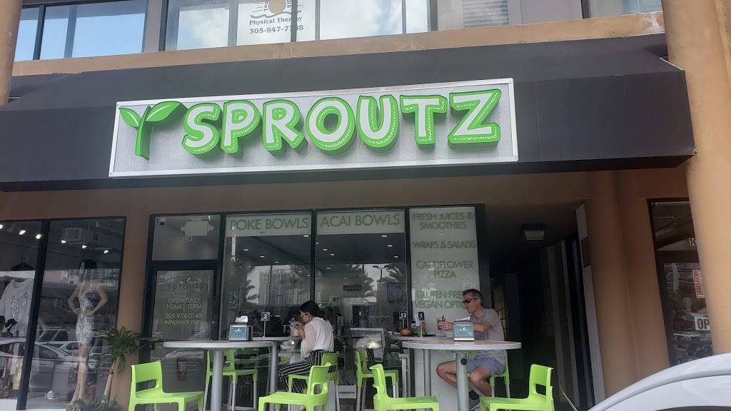 Sproutz | restaurant | 17100 Collins Ave Ste 110, Sunny Isles Beach, FL 33160, USA | 3059740148 OR +1 305-974-0148