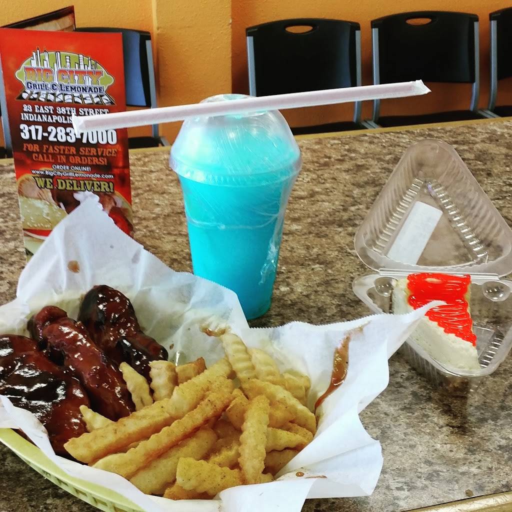 Big City Grill & Lemonade | restaurant | 23 E 38th St, Indianapolis, IN 46205, USA | 3172837000 OR +1 317-283-7000