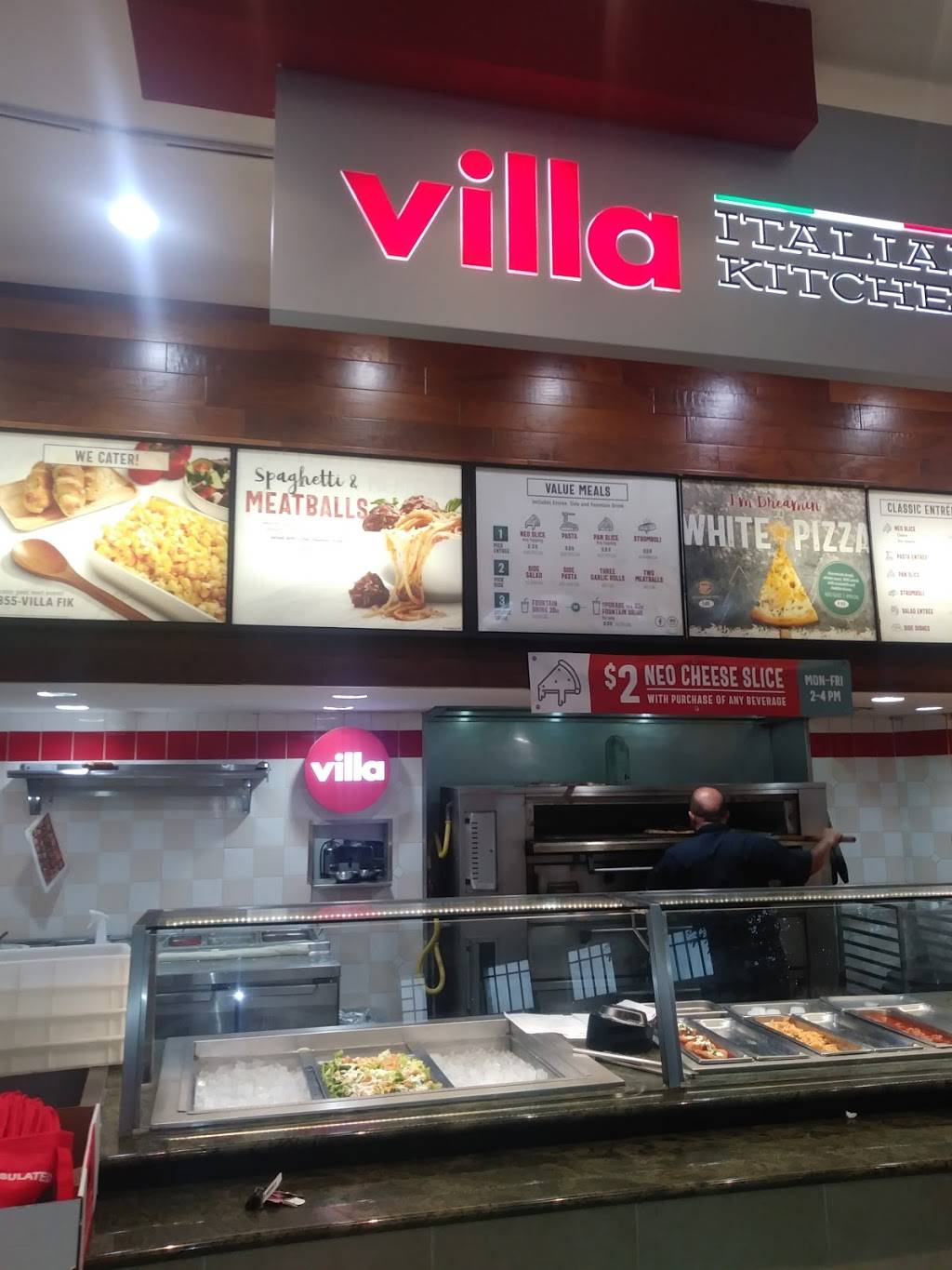 Villa Pizza | restaurant | 517 Brandon Town Center Mall, Brandon, FL 33511, USA | 8136893066 OR +1 813-689-3066