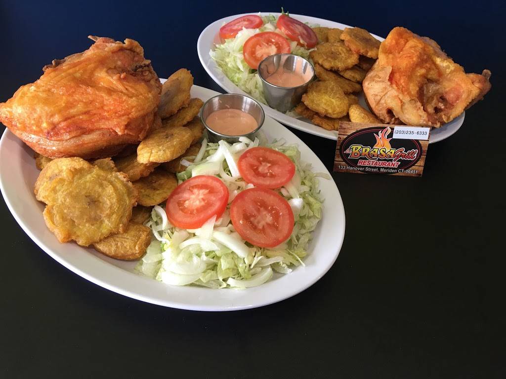La Brasa Grill & Restaurant | restaurant | 133 Hanover St, Meriden, CT 06451, USA | 2032356333 OR +1 203-235-6333