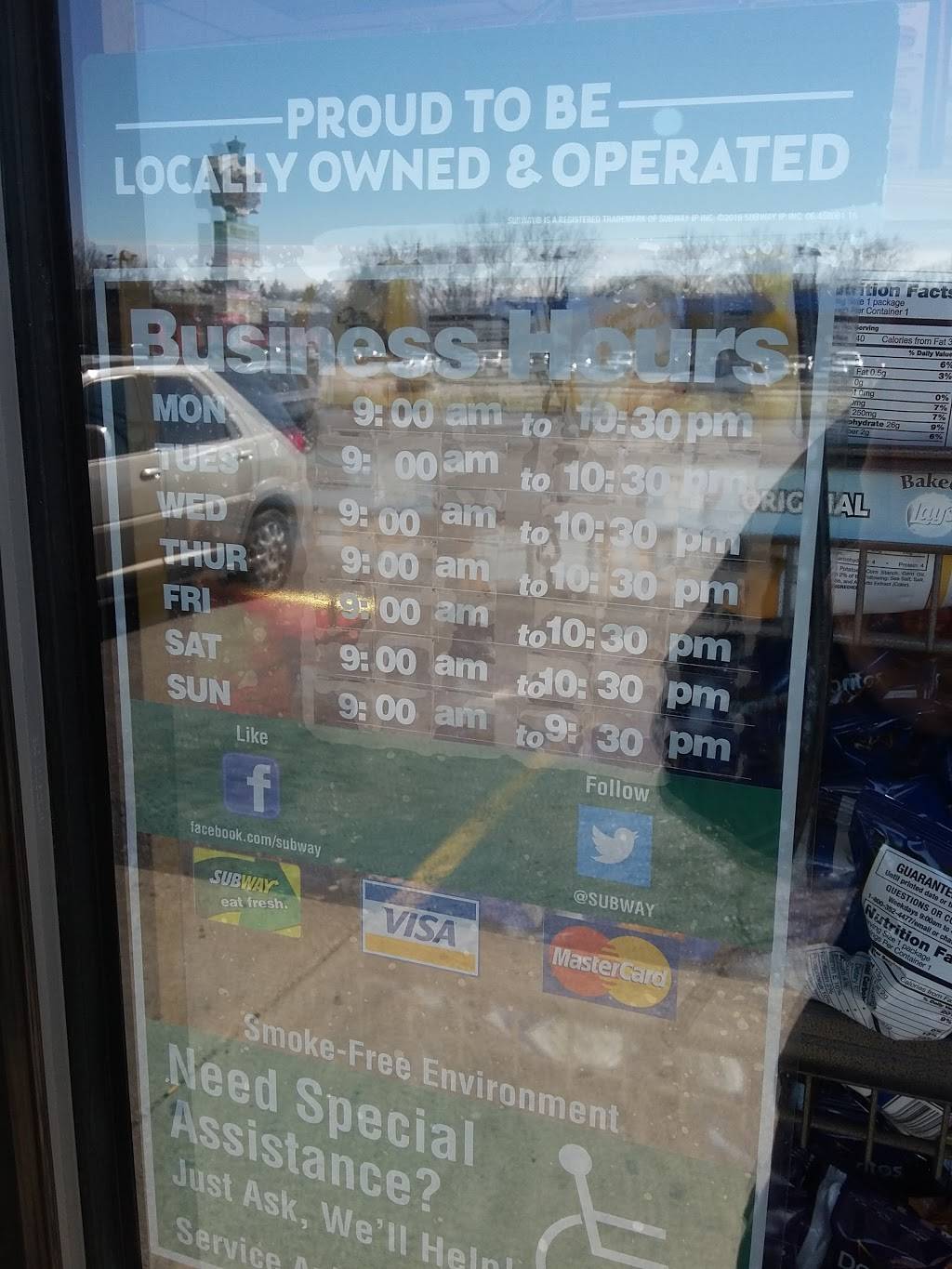 Subway | restaurant | 2868 Washtenaw Ave, Ypsilanti, MI 48197, USA | 7345724200 OR +1 734-572-4200