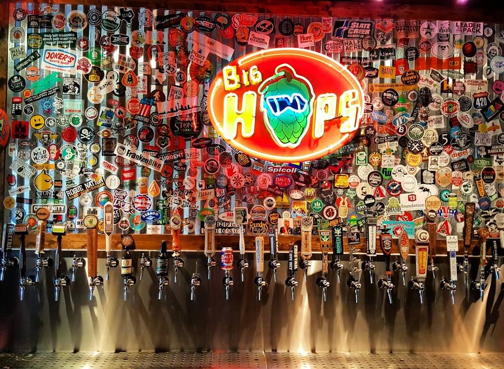 Big Hops | restaurant | 11224 Huebner Rd #204, San Antonio, TX 78230, USA | 2108779663 OR +1 210-877-9663