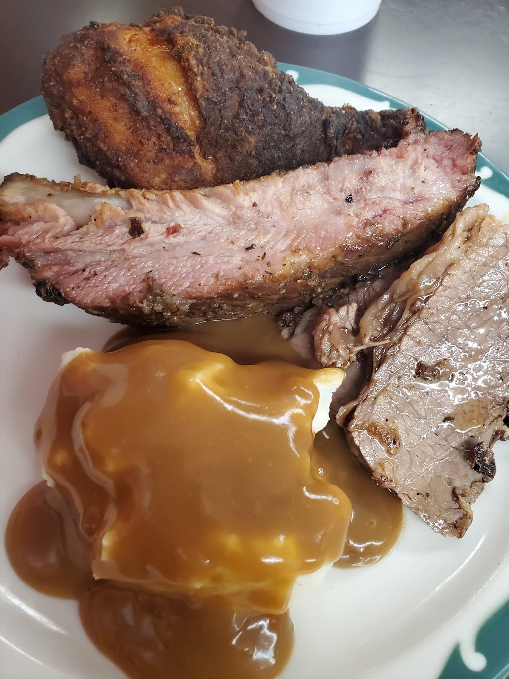 Bohemian Joe’s BBQ & More | cafe | 47096 US-412, Meno, OK 73760, USA | 5807762555 OR +1 580-776-2555