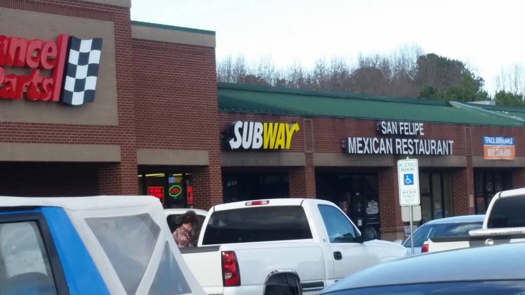 Subway | restaurant | 2238 Jefferson Davis Hwy, Sanford, NC 27330, USA | 9197772990 OR +1 919-777-2990