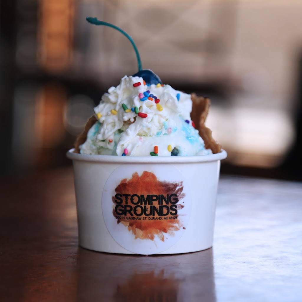 Stomping Grounds Coffee Shop | restaurant | 200 N Saginaw St, Durand, MI 48429, USA | 9895411550 OR +1 989-541-1550
