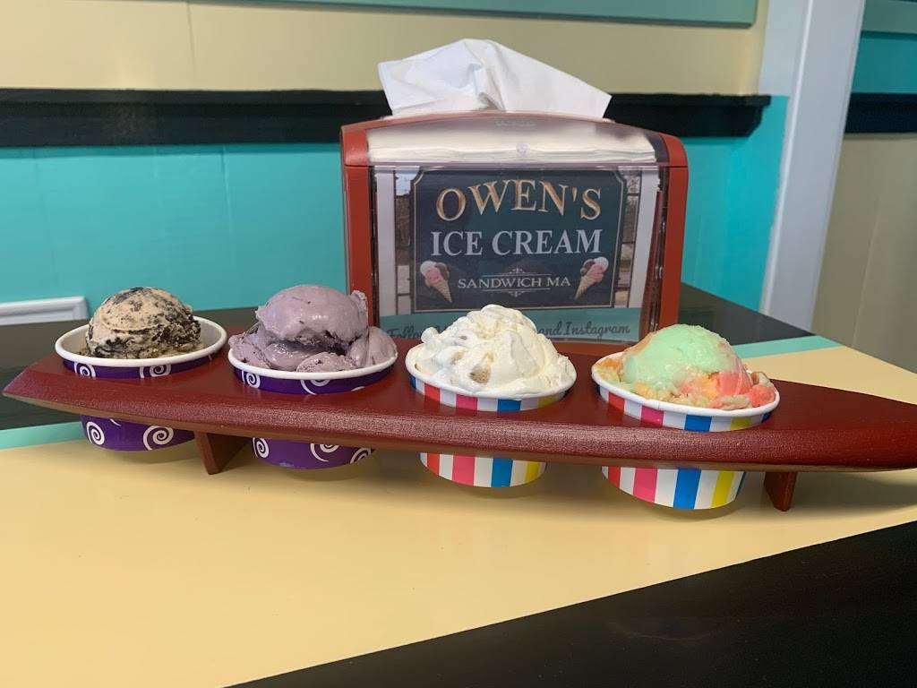 Owens Ice Cream | restaurant | 66 MA-6A, Sandwich, MA 02563, USA | 7744135439 OR +1 774-413-5439