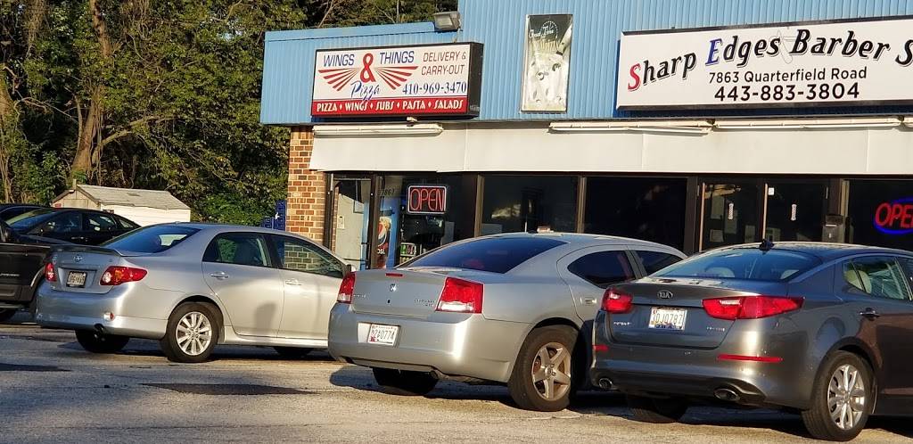 Wings Things & Pizza | meal delivery | 7863 Quarterfield Rd, Severn, MD 21144, USA | 4109693470 OR +1 410-969-3470