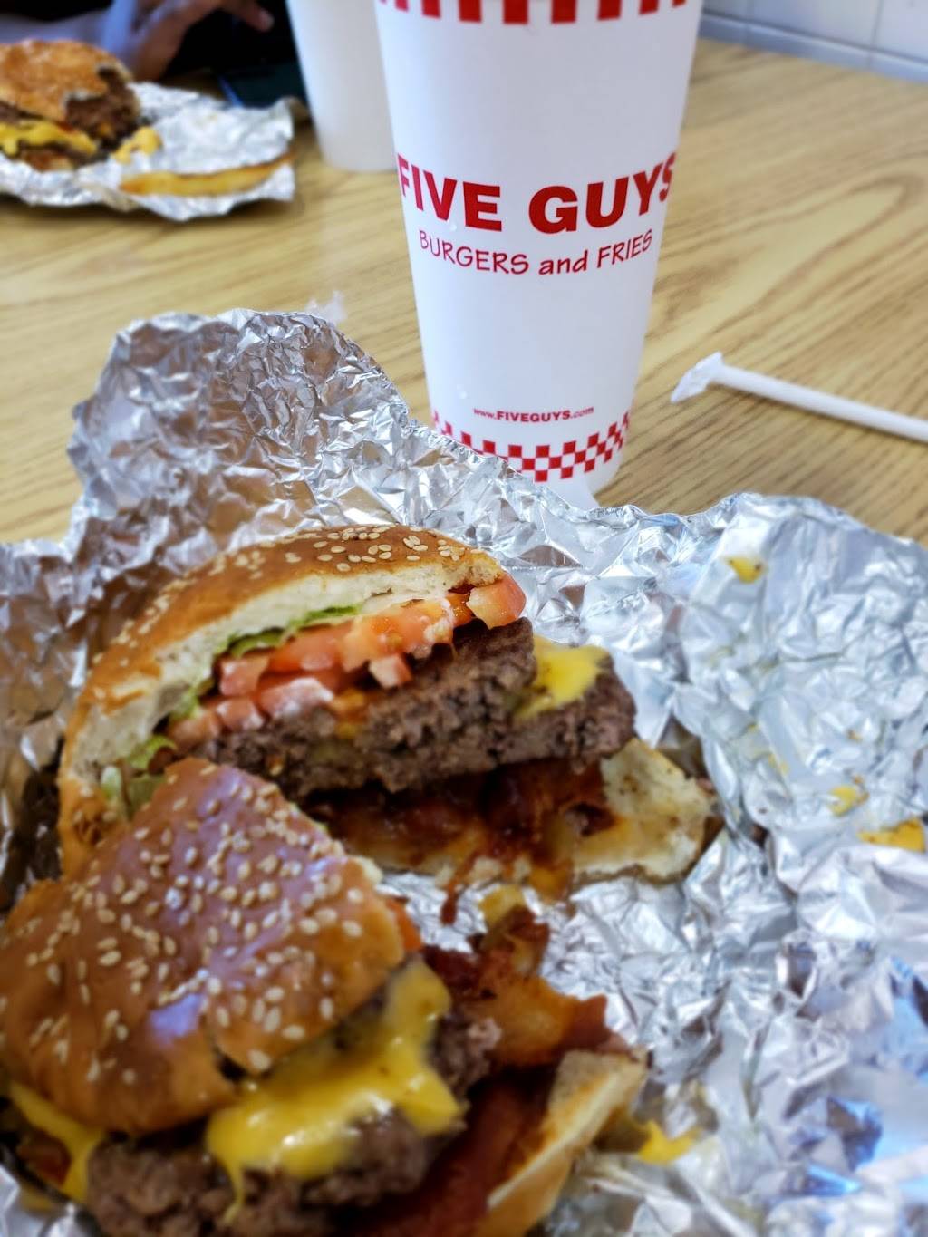 Five Guys | meal takeaway | 1000 N Congress Ave, Boynton Beach, FL 33426, USA | 5613694460 OR +1 561-369-4460