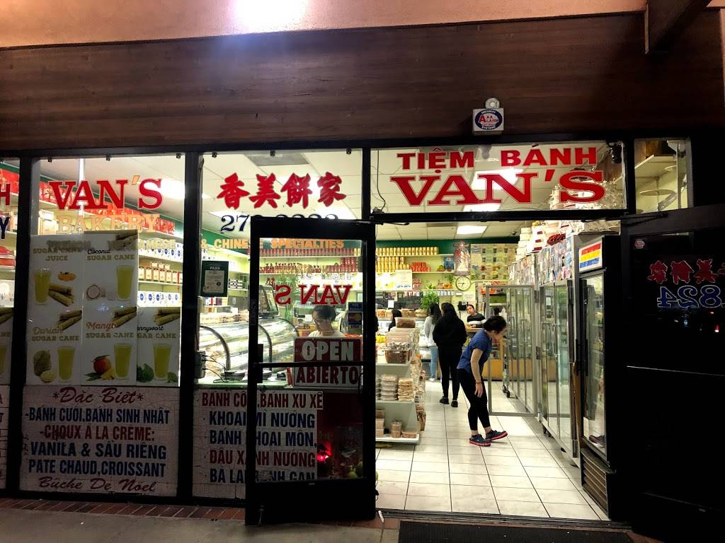 Vans Bakery | bakery | 1824 Tully Rd, San Jose, CA 95122, USA | 4082702222 OR +1 408-270-2222