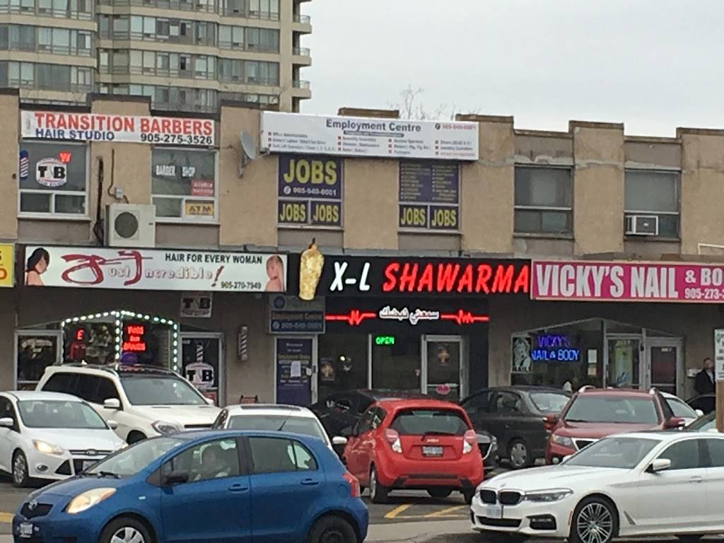 X-L Shawarma | restaurant | 2559 Hurontario St, Mississauga, ON L5A 2G4, Canada | 9052818231 OR +1 905-281-8231