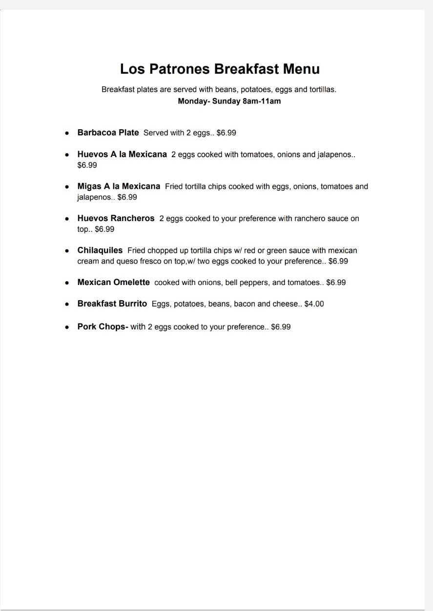 Los Patrones | restaurant | 4901 Broadway Avenue J, Galveston, TX 77551, USA | 4094972222 OR +1 409-497-2222