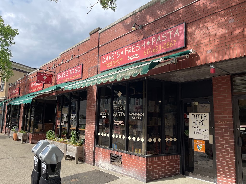 Daves Fresh Pasta | restaurant | 81 Holland St, Somerville, MA 02144, USA | 6176230867 OR +1 617-623-0867