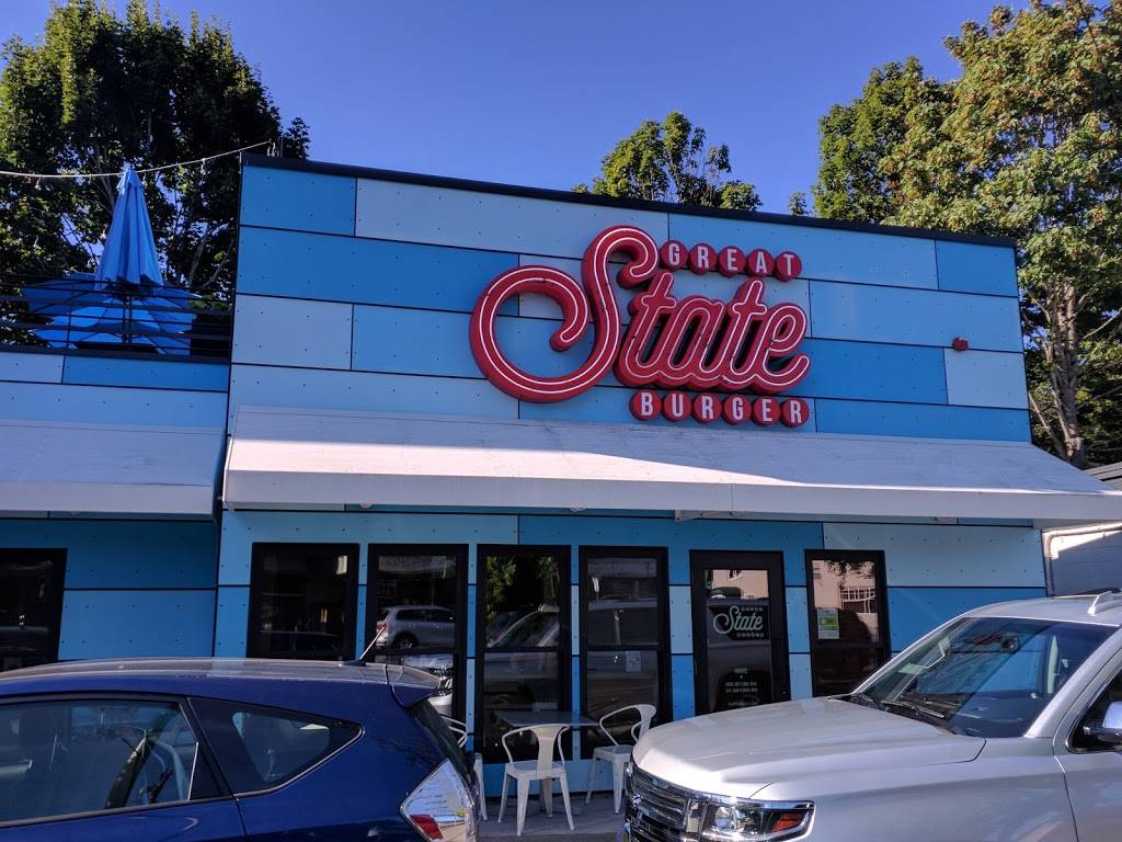 Great State Burger | restaurant | 3600 NE 45th St, Seattle, WA 98105, USA | 2067758990 OR +1 206-775-8990