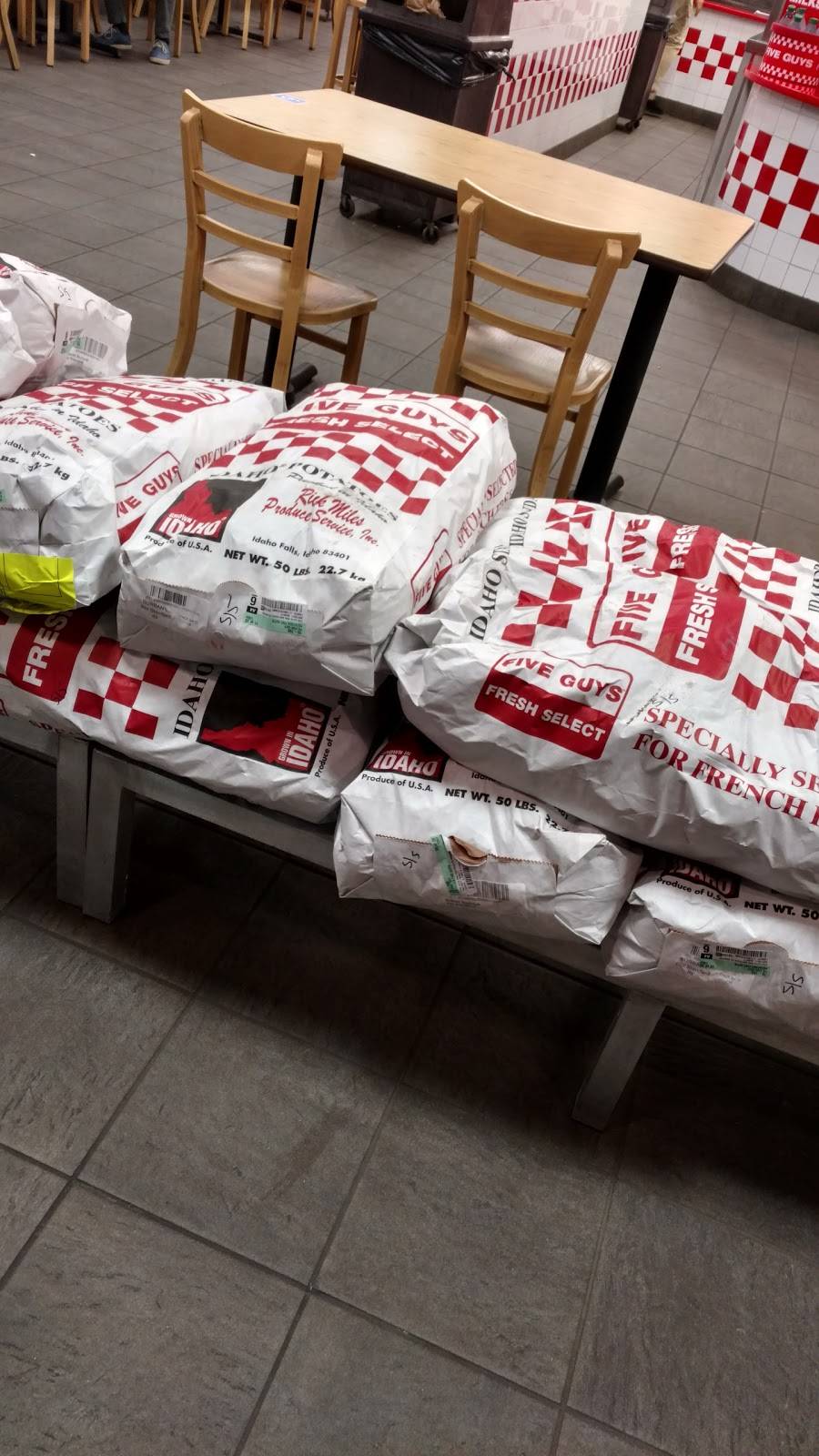 Five Guys | meal takeaway | 670 University Ave, San Diego, CA 92103, USA | 6192999105 OR +1 619-299-9105