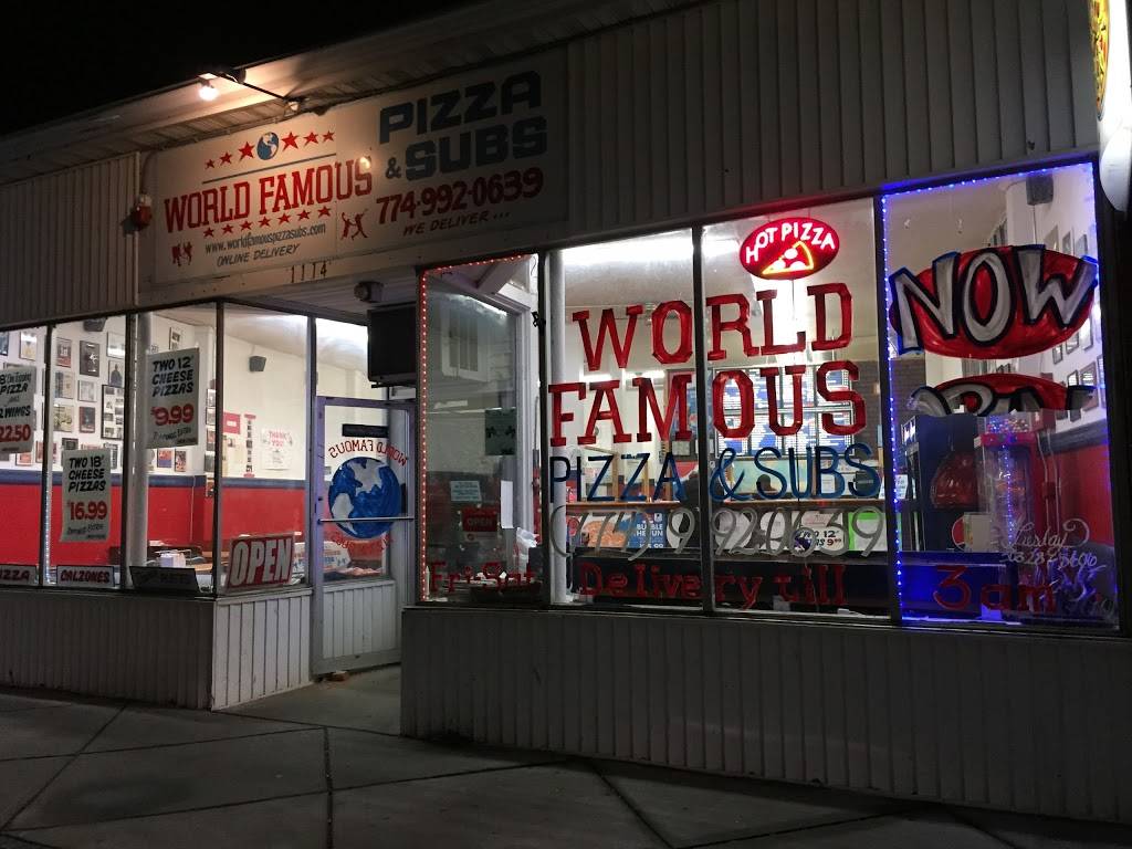 World Famous Pizza & Subs | meal delivery | 1114 Acushnet Ave, New Bedford, MA 02746, USA | 7749920638 OR +1 774-992-0638