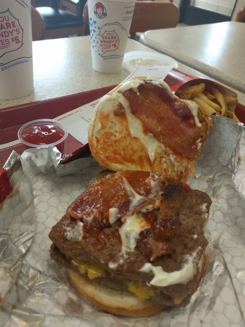 Wendys | restaurant | 1331 W 117th St, Cleveland, OH 44107, USA | 2165216211 OR +1 216-521-6211