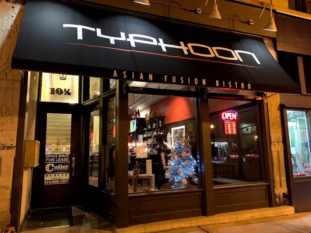 Typhoon Asian Fusion Bistro | restaurant | 10 N Sandusky St Ste100, Delaware, OH 43015, USA | 7403629227 OR +1 740-362-9227