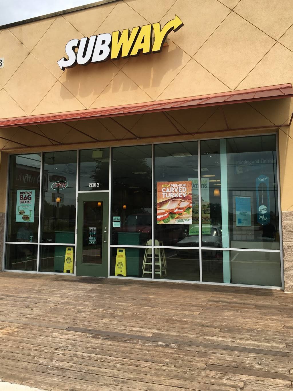Subway Restaurants | restaurant | The Boardwalk at Brushy, 16238 N FM 620 G, Austin, TX 78717, USA | 5122558554 OR +1 512-255-8554