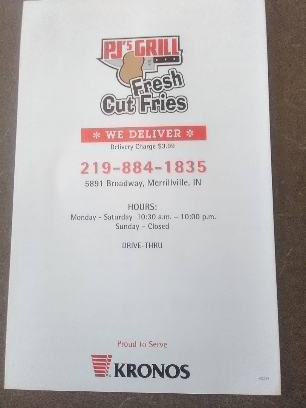 PJS GRILL | restaurant | 5891 Broadway, Merrillville, IN 46410, USA | 2198841835 OR +1 219-884-1835